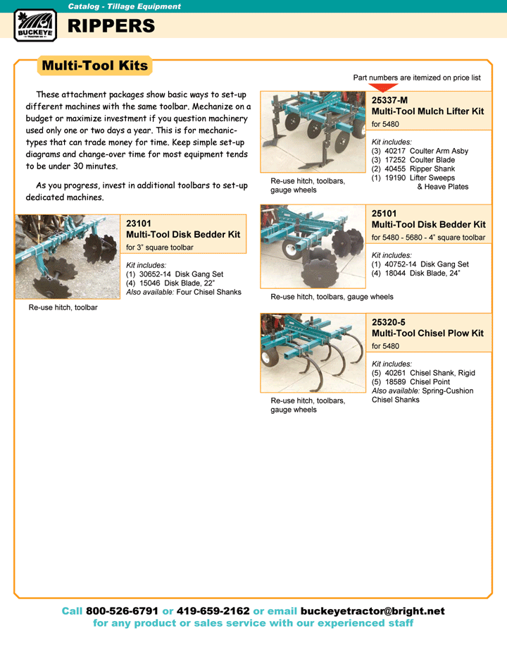 Buckeye Tractor Online Catalog Page 1603 Rippers
